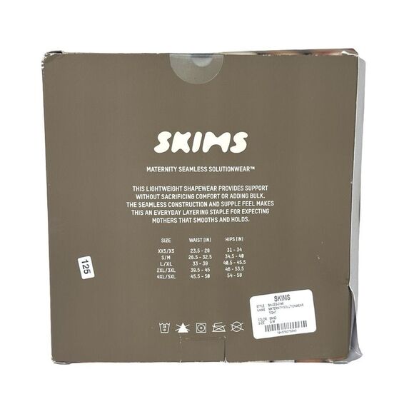 SKIMS Solutionwear Maternity Tights SH-LEG-0149 - Size Medium - Picture 6 of 7